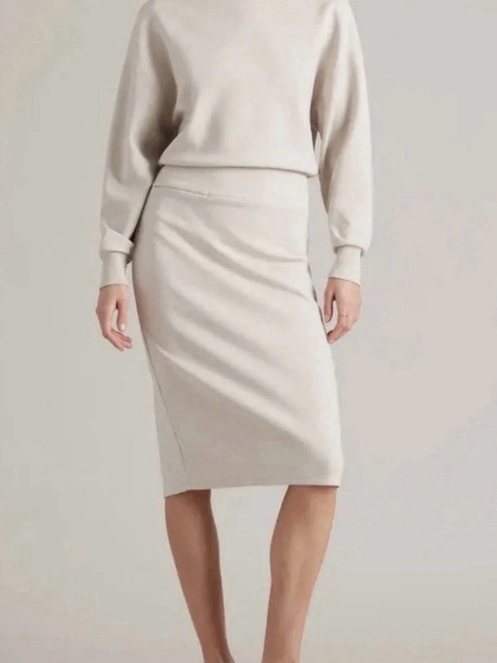 Rhone Dreamglow Long Sleeve Sweatshirt Dress Women’s Size XXL Sand NWT $148